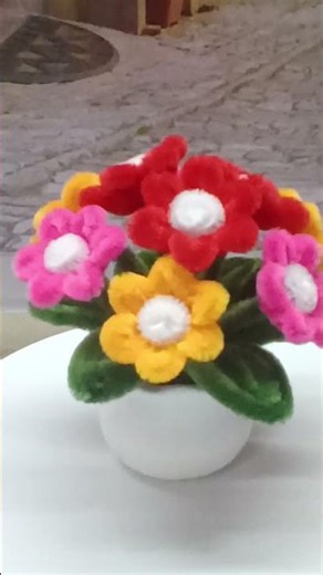 🌸🌸🌸 DIY Daisy Flower Craft using Velvet Wire #daisy