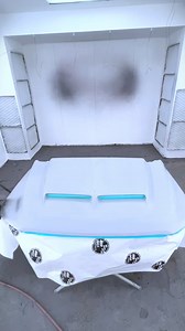 64K views · 514 reactions | PAINTING A HOOD #bodywork #carbody #autobody #car #painting #carrepair #spraypaint #reel2023 #fypシ゚ #viralvideo #viralreelsfb #ford #BMW #Toyota | AUTO PAINT & BODY | Facebook