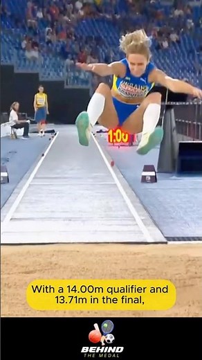 Anna Krasutska 🇺🇦🔥 | Triple Jump Highlights at Rome 2024! ✨