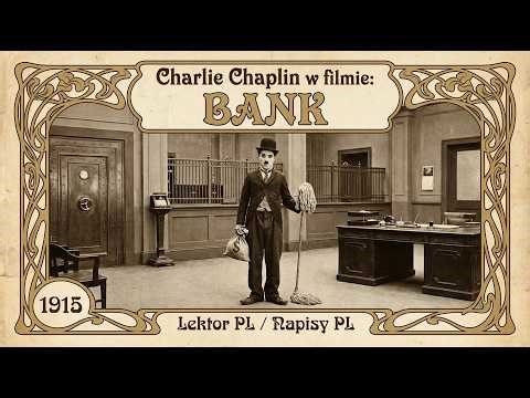 Charlie Chaplin w filmie: BANK (HD) - Lektor PL / Napisy PL