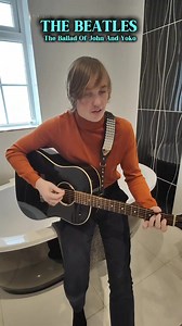 🍏 🍏 🍏 🍏 T H E B E A T L E S 🍏 🍏 🍏 🍏 "The Ballad Of John And Yoko" Hi everyone. I've got a little unplugged Acoustic Guitar Bathroom cover for you today "The Ballad of John And Yoko"by The Beatles. I hope you enjoy it 🙂❤️💙 #thebeatles #livemusic #unplugged #acousticguitar #acousticcover | Logan Paul Murphy Music