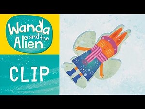 Wanda And The Alien - Rabbit and Alien Snow Angels!