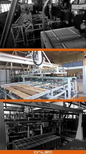 Automated Stacking & Sticking Line: Integration with Horizontal Saws | Dalso Srl