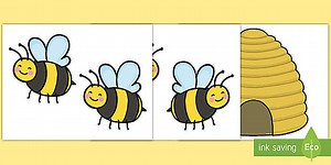 Busy Bee and Beehive Cut Outs