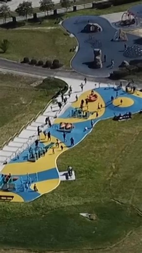 372K views · 2.8K reactions | After over a year of renovations, Mount Trashmore Park's new playground is open to the public! The city added playground equipment on the hill with slides going down it, climbers, and nets with safety surfacing. The renovations also added 3,200 square feet to the Kid's Cove. There's more info and drone video in our link in comments | WTKR News 3 | Facebook