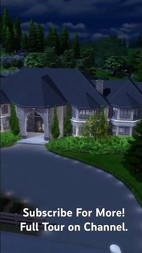 Huge Family Mansion | The Sims 4 | Realistic House Tour #thesims4