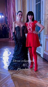 2.2K views · 74 reactions | Dress rehearsal with the models including our Fashion Maven Heart Evangelista at Phan Huy event. #models #influencer #Runway #designer #followusonfacebook | Rose Maline | Facebook