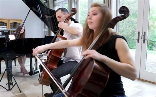 HALO - Beyoncé (2 Cellos & Piano) - Brooklyn Duo
