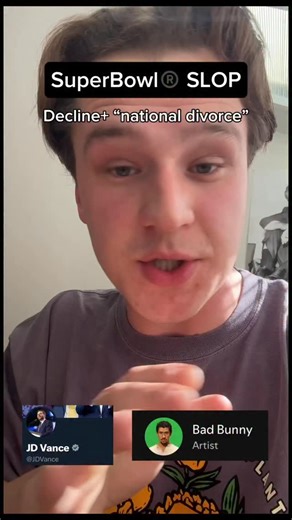 Eivin Sandstrom on Instagram: "Had to get that off my chest 😮‍💨. Anyone else feeling extra dystopian after yesterday, or am I nuts? #superbowl #ai #sportsgambling #halftimeshow #badbunny"