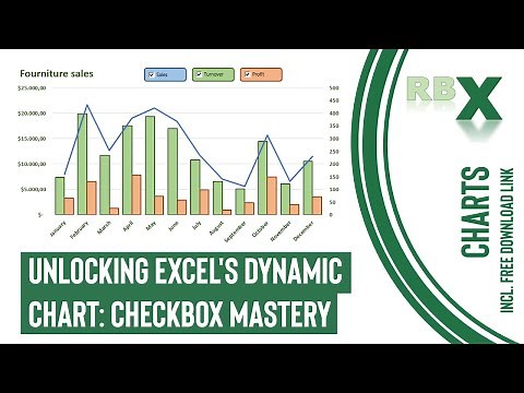 Unlocking Excel's Dynamic Chart: Checkbox Mastery!