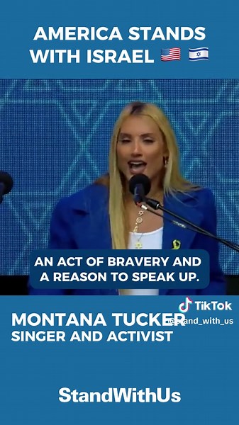 WATCH: Montana Tucker at “Stand Together – An Event of Unity, Strength, and Resilience.” in Washington, D.C., where thousands came together to support Israel. 🇺🇸🇮🇱 Thank you, Montana, for consistently standing with Israel and using your voice to keep the horrors of October 7th, 2023, in the world’s memory. 💔🎗️ @montanatucker
