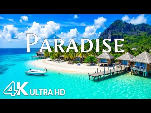 PARADISE ISLAND - Relaxing Music Along With Beautiful Nature Videos - 4K Video Ultra HD