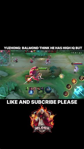 YUZHONG : BALMOND THINK HE HAS HIGH IQ BUT | YUZHONG EXP LANE GAMEPLAY | #mlbb