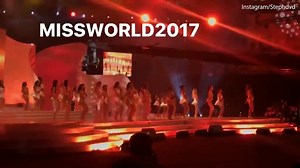 Miss World 2017: Contestants dance during grand Final in China