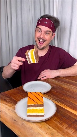 Why is BRO taking MY ORANGE CAKE?😭❤️🍰 ~ CHEFKOUDY