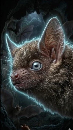 🦇 The Bat That Can “See” Without Eyes 😱 | Real Science Fact Explained | #shorts #facts #bats