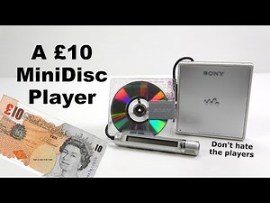 A MiniDisc Player for £10 - Will it work? What’s the catch?