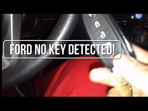 How to start 2015 Ford Taurus with dead key fob