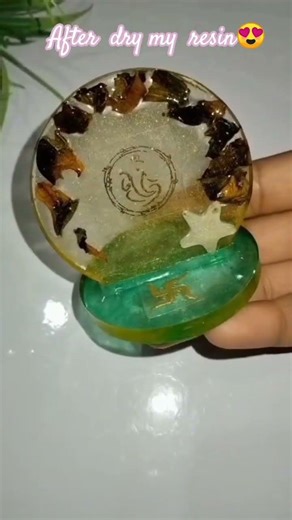 resin artwork decor item ganpati bappa mourya🌼🙏#shorts #art #resinart #decor #youtubeshorts #short