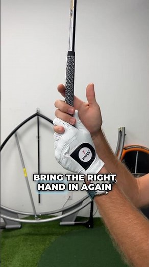 How to grip a golf club 🤔 Adam Scott’s SECRET drill 🤯 #golf #golftips #golflesson