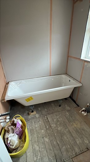 28K views · 84 reactions | How we do a bath install on a 1st fix basis | Tilling’s Bathrooms & Tiling | Facebook