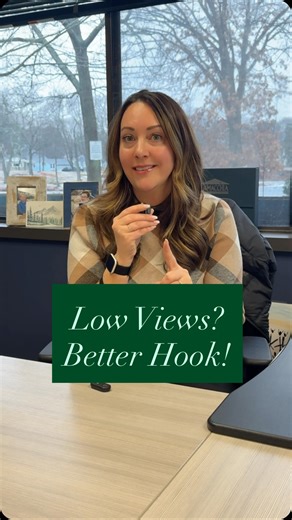 Lindsay Favazza on Instagram: "If your video views are low, it’s tempting to assume the algorithm just isn’t on your side. But most of the time, that’s not the issue. What actually holds videos back is the opening. If the first few seconds don’t give someone a reason to stay, they scroll. And when people scroll, your video doesn’t get pushed. From a marketing perspective, watch time matters more than almost anything else. The longer people stay, the more reach your video gets. And the fastest wa