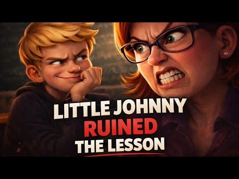Little Johnny Ruined the Lesson 😂 | Funny Stories, Jokes, Humor About Little Johnny
