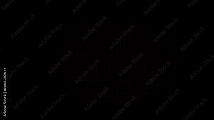 Animated hello with cinematic pop up text effect in green neon color and black background