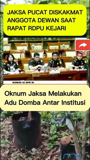 Oknum Jaksa Melakukan Adu Domba Institusi #feedshorts #politics #viral #trending #viralshorts #fyp