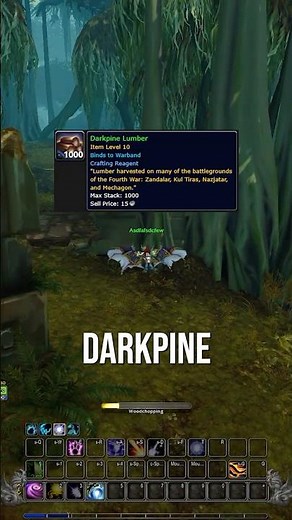 Best Darkpine Lumber Farming Route