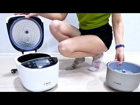 Multicooker BOSCH MUC11W12RU. Unpacking