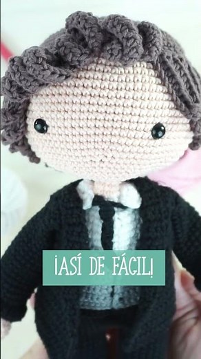 Patrón de Crochet Novio Amigurumi