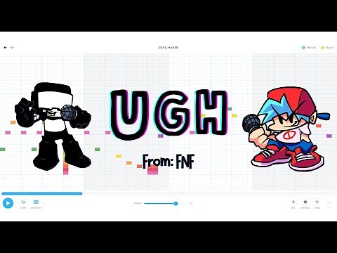 Ugh (from Friday Night Funkin') on Song Maker - Chrome Music Lab