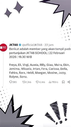 gk sabar nubggu gen 13 tampil bareng junior 🤭#fyp#jkt48fight #gen14#gen13#jkt48school