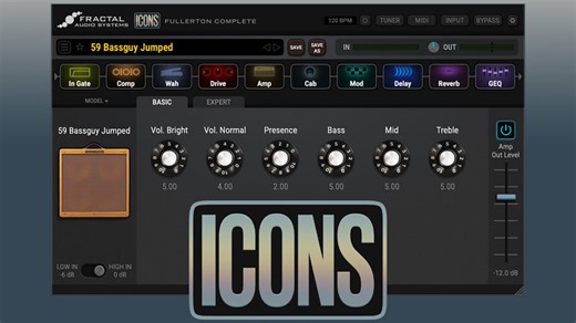 “Everything you need to create truly iconic tones”: Fractal goes up against Neural DSP and IK Multimedia with ICONS – its first-ever plugin