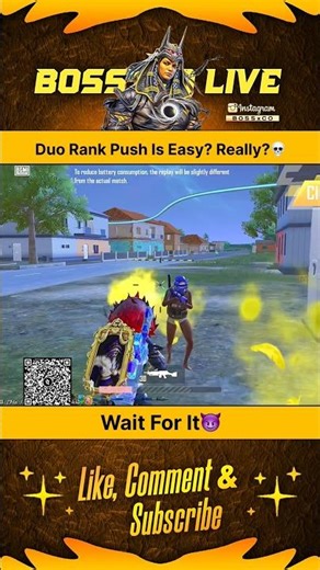 Just Duo Rank Push Thing💀 #bossxcolive #bossxco