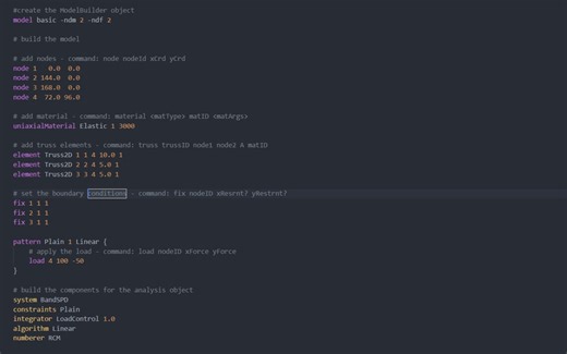 OpenSees编译 添加新材料新单元