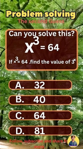 problem solving 41 #mindbendingquiz #generalknowledge #problemsolving #foryou