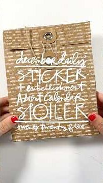 December Daily® 2025 | Advent Calendar Spoiler