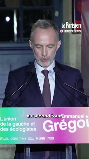 Emmanuel Grégoire elected: "Paris has decided to remain true to its history"