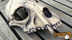 Wolf Skull Mask - Cosplay Accessory for Gothic Fantasy and LARP - Etsy