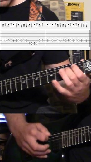 Duality - Slipknot (main riff guitar lesson) #jimroot #tabs #shorts