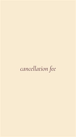 Late Cancellation Fee Policy — Cancel Within 8 Hours to Avoid Charges