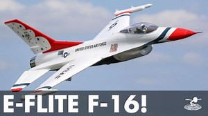 E-Flite F-16 70mm EDF - NEW Thunderbird Themed Jet