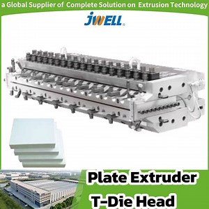 [Hot Item] Plastic Plate Extruder T-Die PVC Foam Board Extrusion Die Head Mold Plastic Mold for Extrusion Special Design Efficient Plastic Extrusion T-Die Head Mold