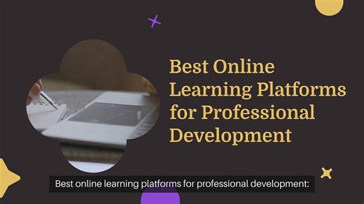 Best online learning platforms for professional development