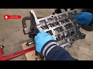 Ford focus 1.0 ecoboost cylinder head installation & timing belt adjustment episode 3 #