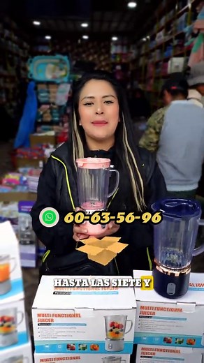 🥤⚡ Prepara tus bebidas donde quieras ⚡🥤 Mini licuadoras recargables, prácticas y perfectas para tu día a día. 🔋 Funcionan sin cables, recárgalas y llévalas contigo 🍓 Ideales para jugos, batidos y smoothies 🎒 Compactas, portátiles y fáciles de usar 💪 Potentes y prácticas para cualquier momento Disfruta tus bebidas favoritas en casa, la oficina o donde estés 🙌 📲 Consíguela desde el link en nuestro perfil 👉 Síguenos para más productos innovadores y prácticos #licuadora #importadoracyc #lap