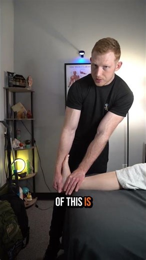 Ankle joint mobilization💪 (posterior talar glide)