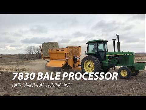 Fair 7830 Bale Processor - Product Features and Highlights